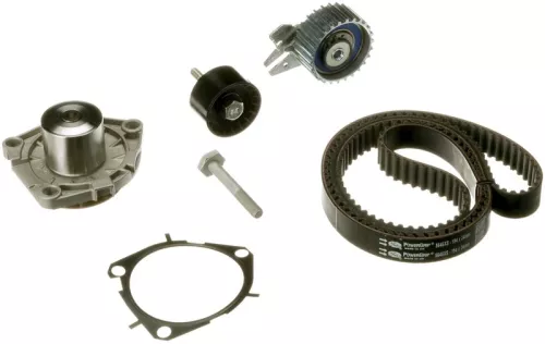 Water Pump & Timing Belt Kit GATES KP15646XS)