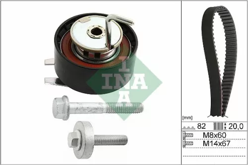 Timing Belt Kit Schaeffler INA 530 0693 10)