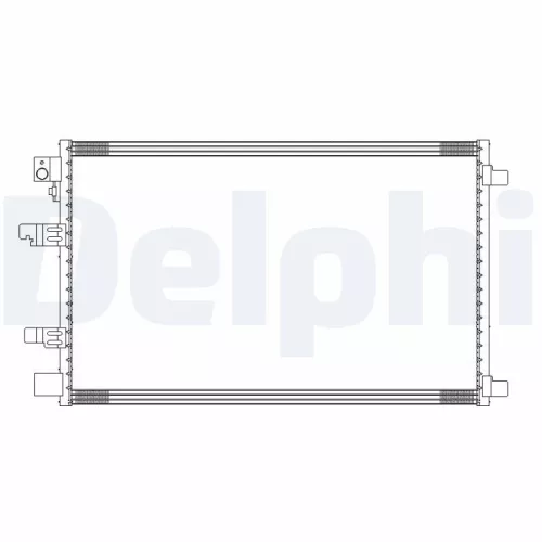 Condenser, air conditioning DELPHI CF20310)