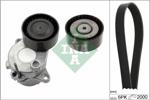 V-ribbed Belt Set Schaeffler INA 529 0343 10)