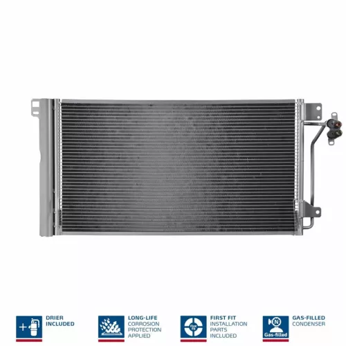 Condenser, air conditioning NISSENS 94604)