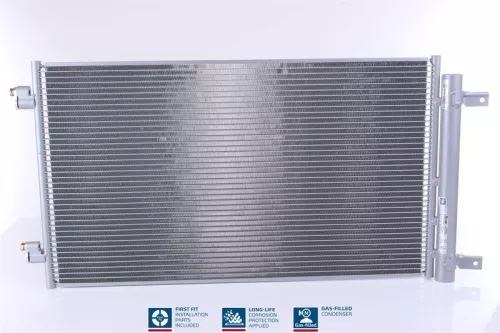 Condenser, air conditioning NISSENS 940735)