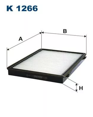 Filter, cabin air FILTRON K 1266)