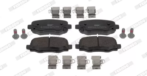 Brake Pad Set, disc brake FERODO FDB4925)
