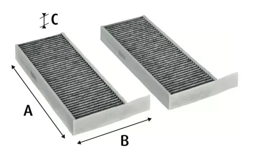 Filter, cabin air VALEO 715805)