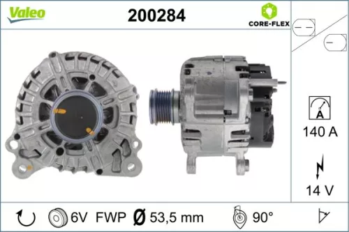 Alternator VALEO 200284)