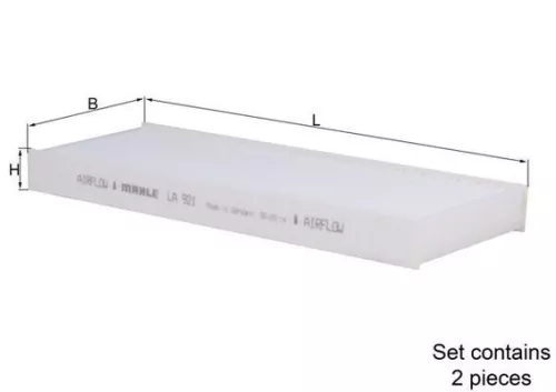 Filter, cabin air KNECHT LA 921/S)
