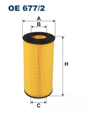 Oil Filter FILTRON OE 677/2)