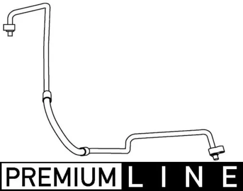High-pressure Line, air conditioning MAHLE AP 86 000P)