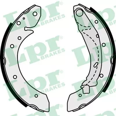 Brake Shoe Set LPR 07730)