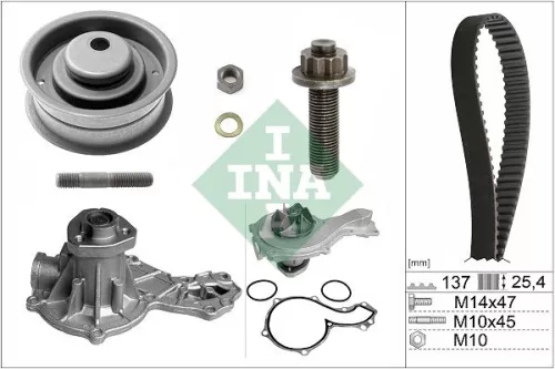 Water Pump & Timing Belt Kit Schaeffler INA 530 0003 30)