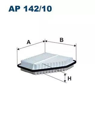 Air Filter FILTRON AP 142/10)