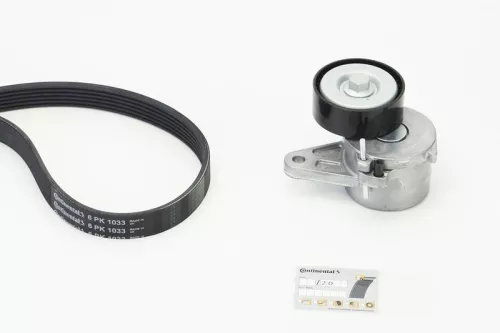 V-ribbed Belt Set CONTINENTAL CTAM 6PK1033K1)