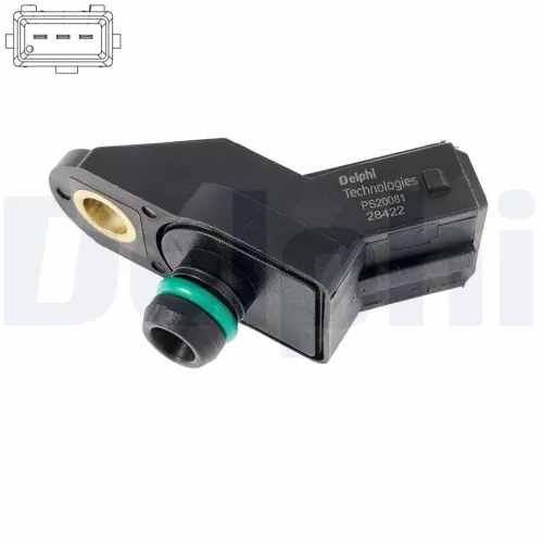 Sensor, boost pressure DELPHI PS20081-12B1)