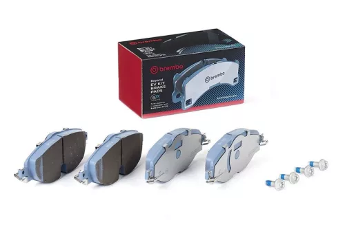 Brake Pad Set, disc brake BREMBO P 85 147E)