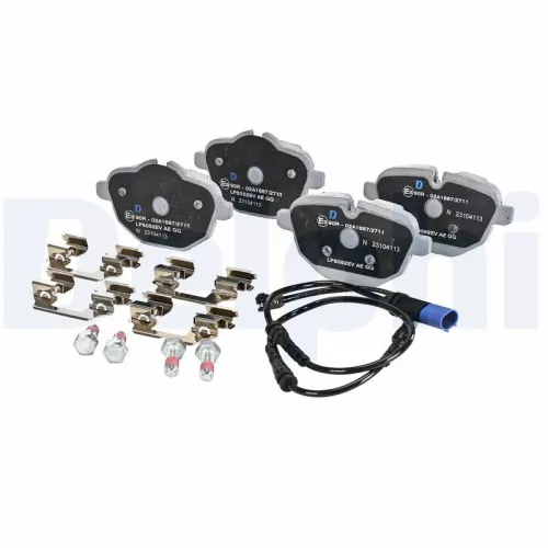 Brake Pad Set, disc brake DELPHI LP5052EV)