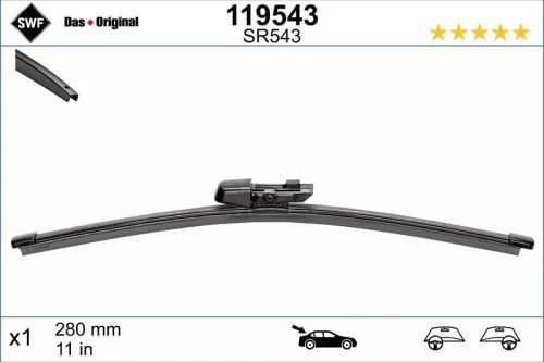 Wiper Blade SWF 119543)
