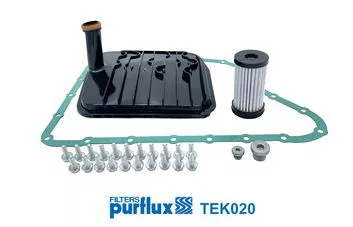 Hydraulic Filter Kit, automatic transmission PURFLUX TEK020)