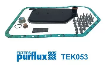Hydraulic Filter Kit, automatic transmission PURFLUX TEK053)