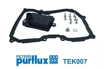 Hydraulic Filter Kit, automatic transmission PURFLUX TEK007)