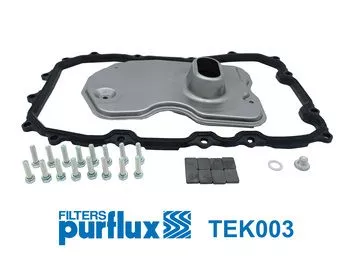 Hydraulic Filter Kit, automatic transmission PURFLUX TEK003)