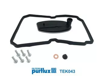Hydraulic Filter Kit, automatic transmission PURFLUX TEK043)