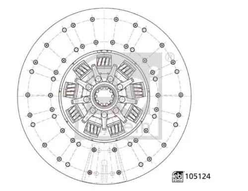 Clutch Disc  105124)