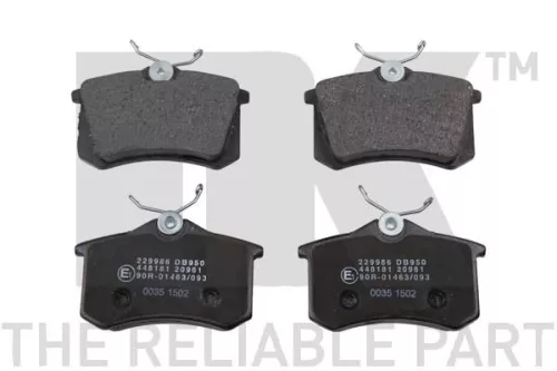 Brake Pad Set, disc brake NK 229986)