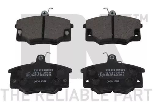 Brake Pad Set, disc brake NK 222322)