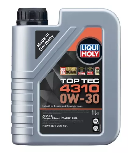 Engine Oil Liqui Moly 0W30 Top Tec 4310 LIQUI MOLY 2361)