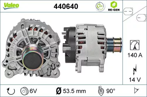 Alternator VALEO 440640)