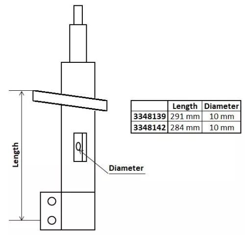 Shock Absorber KYB 3348139)