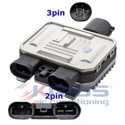 Control Unit, electric fan (engine cooling) MEAT & DORIA K106117)